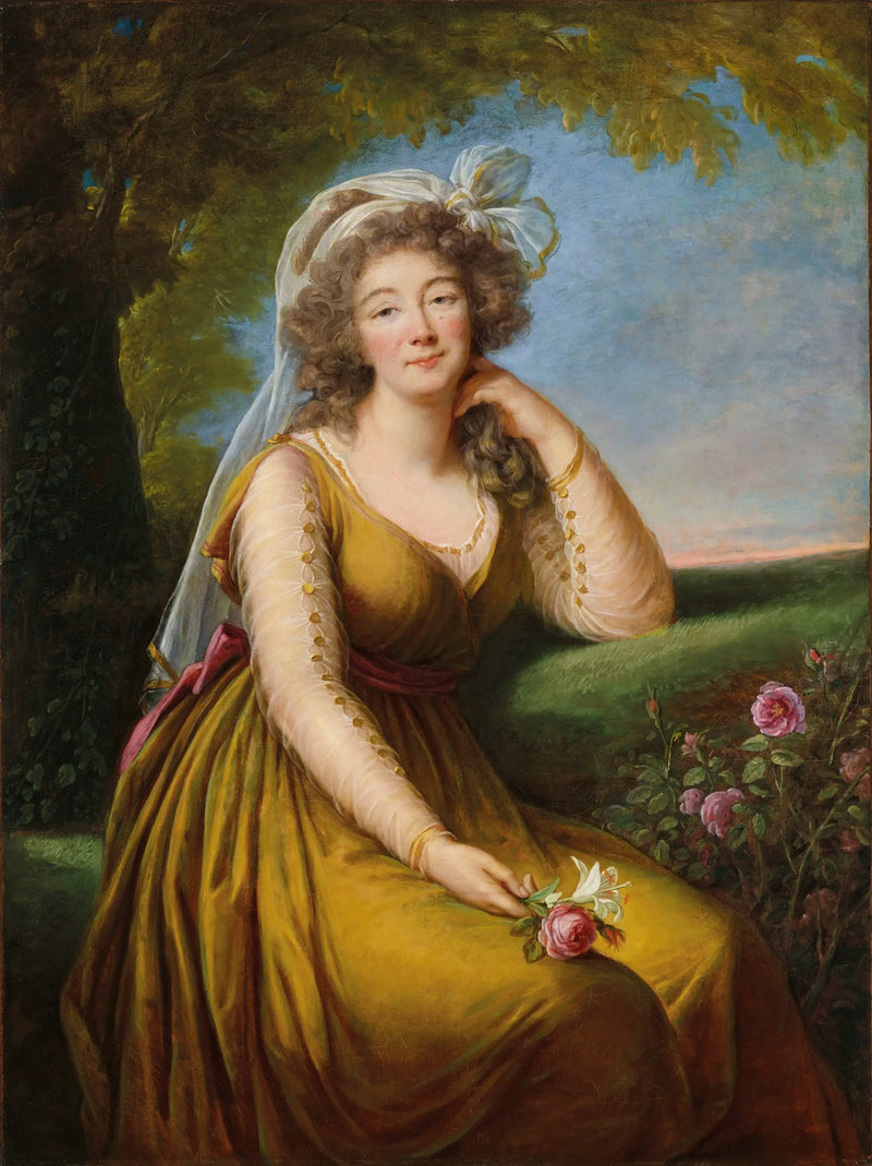 Madame du Barry Portresi - Élisabeth Vigée Le Brun