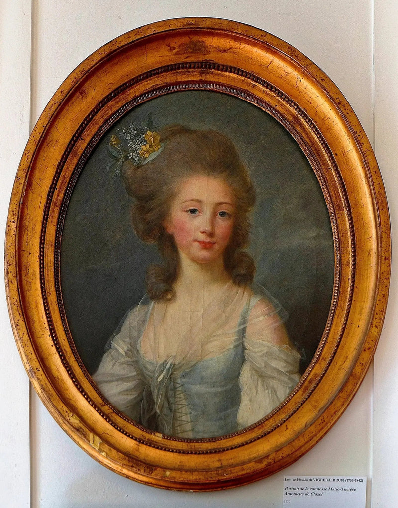 Madame du Cluzel Portresi - Élisabeth Vigée Le Brun