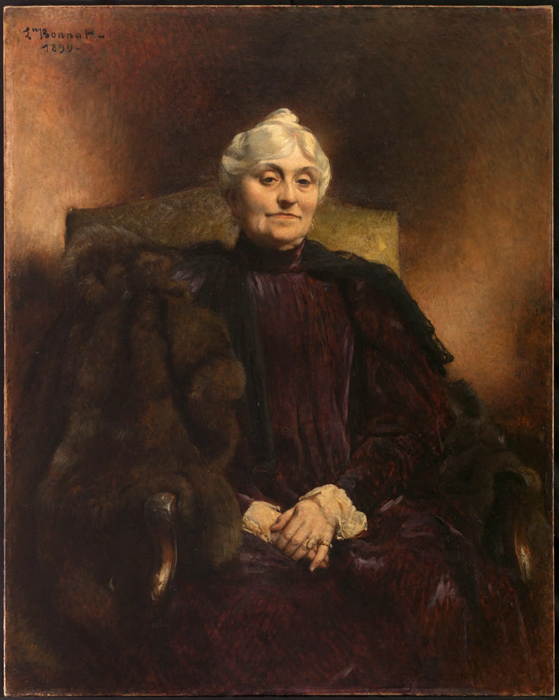 Madame Dubernet Portresi - Léon Bonnat