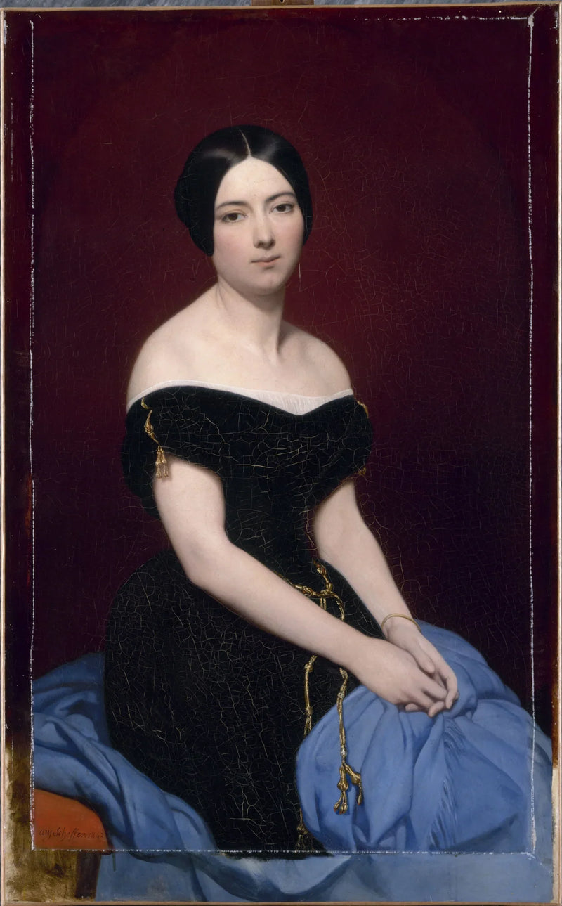 Madame Edouard Caillard Portresi - Ary Scheffer