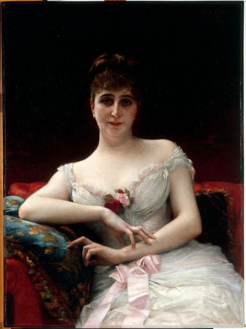 Madame Edouard Hervé Portresi - Alexandre Cabanel