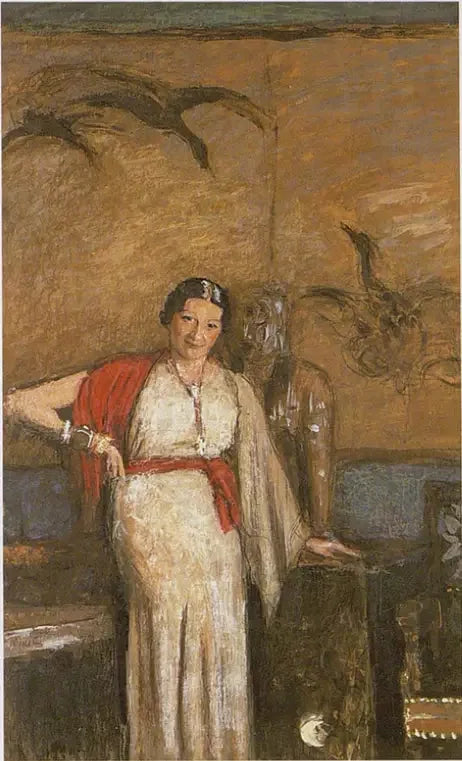 Madame Eugène Freyssinet Portresi - Édouard Vuillard