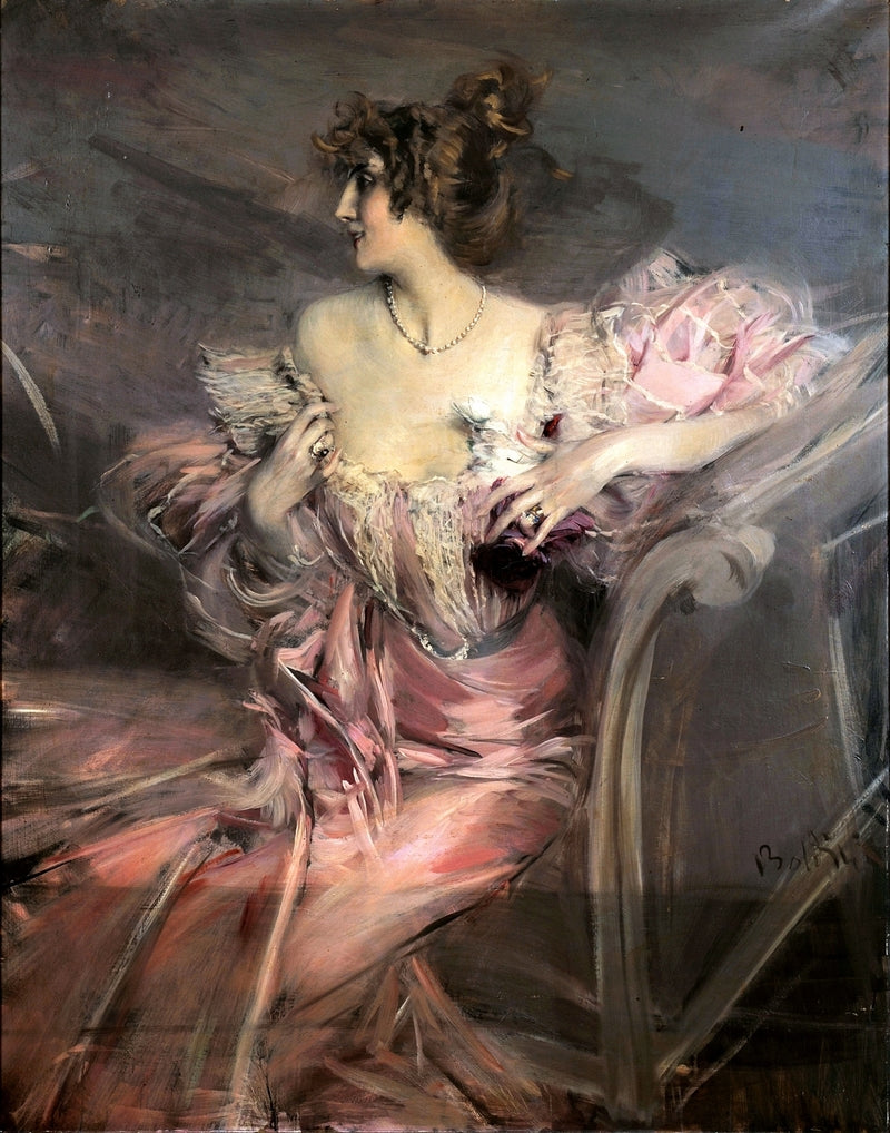 Portrait de Madame de Florian - Giovanni Boldini