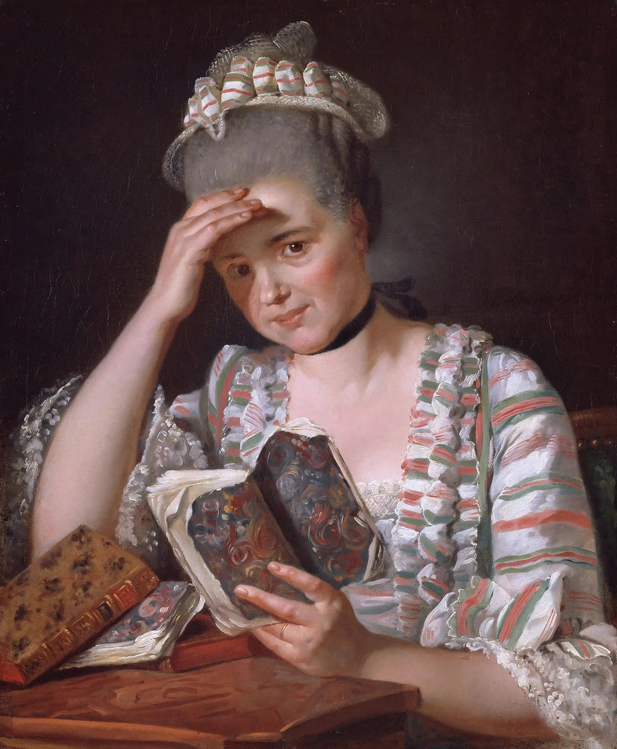 Madame François Buron Portresi - Jacques-Louis David