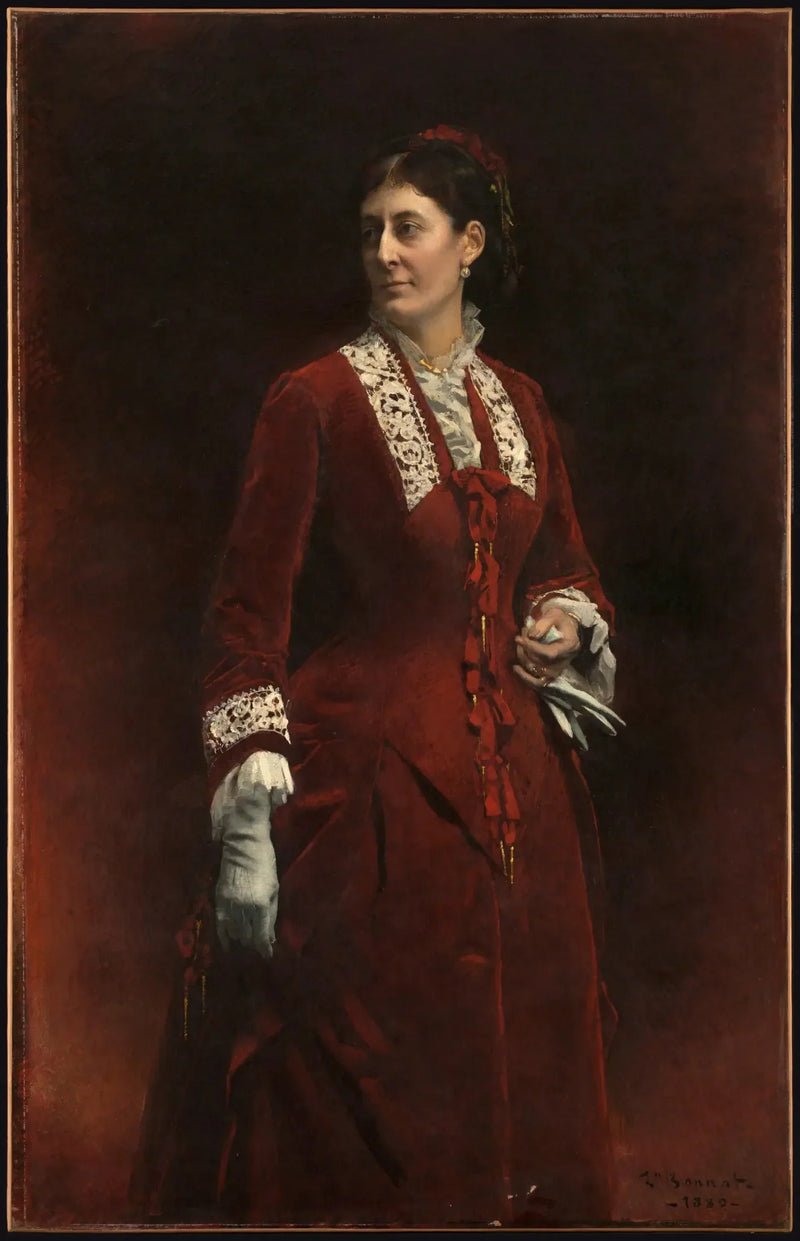 Madame Georges Ehrler Portresi - Léon Bonnat