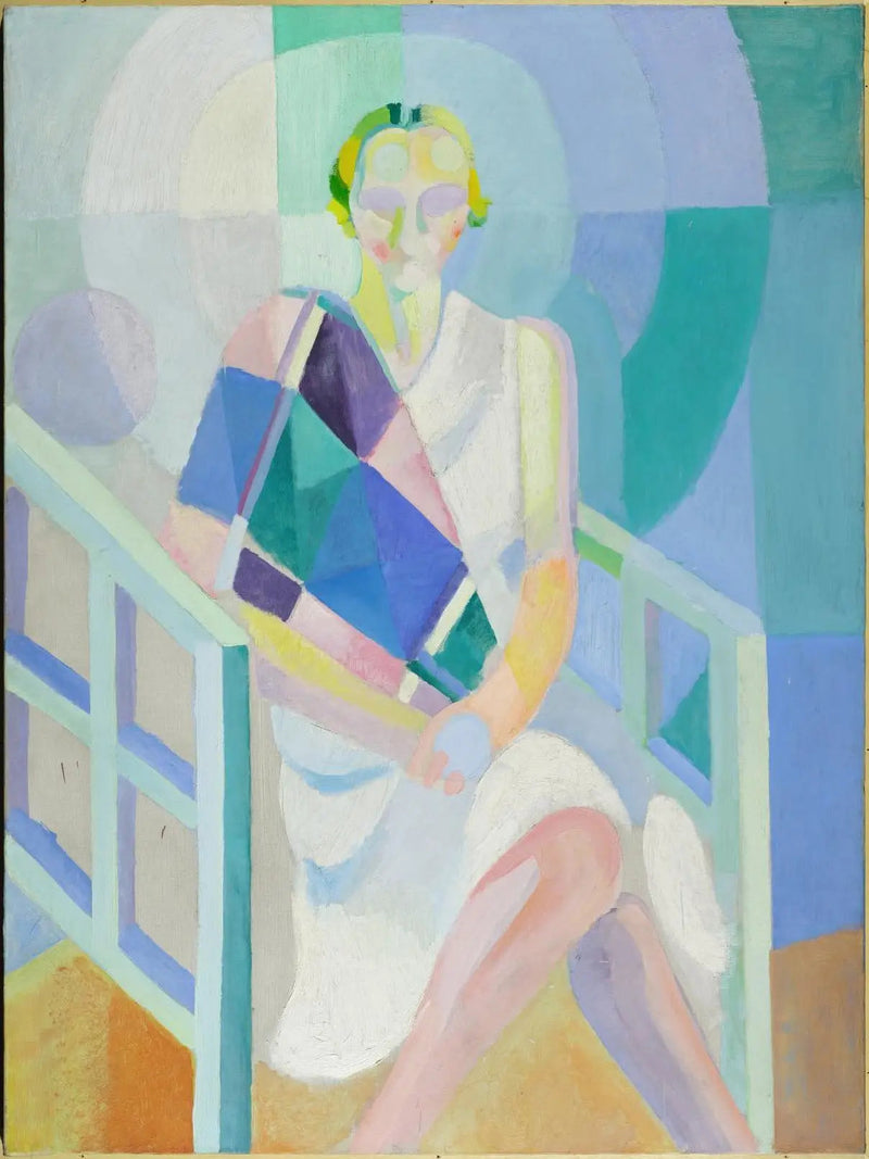 Madame Heim Portresi - Robert Delaunay