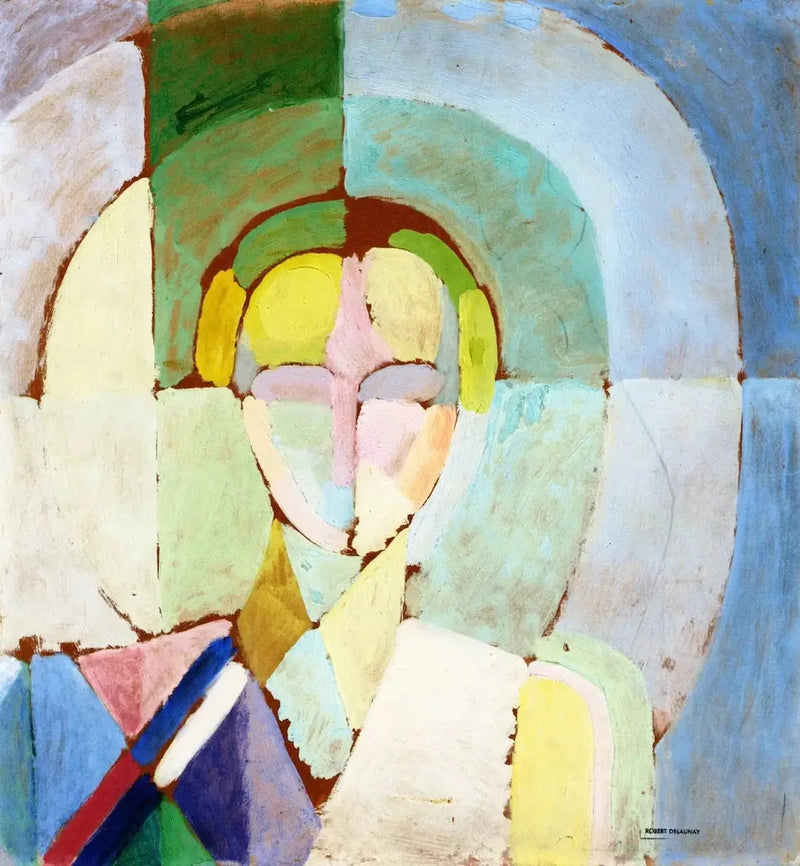Madame Heim Portresi - Robert Delaunay