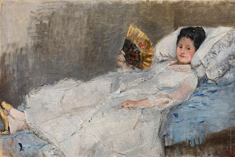 Madame Hubbard Portresi - Berthe Morisot