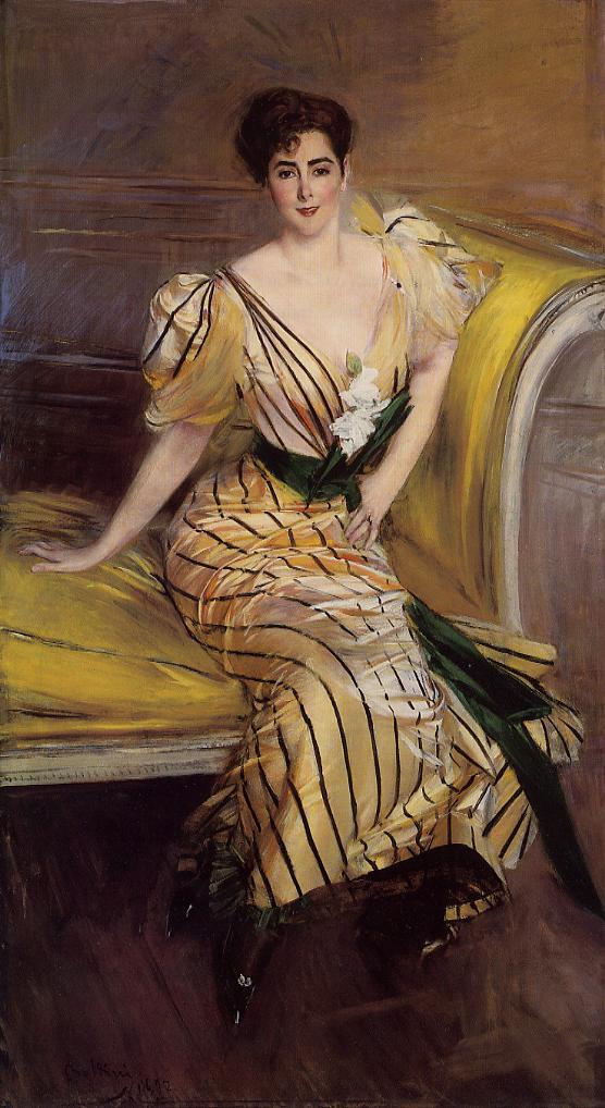 Portrait de Madame Joséphine Alvear de Errazuriz - Giovanni Boldini