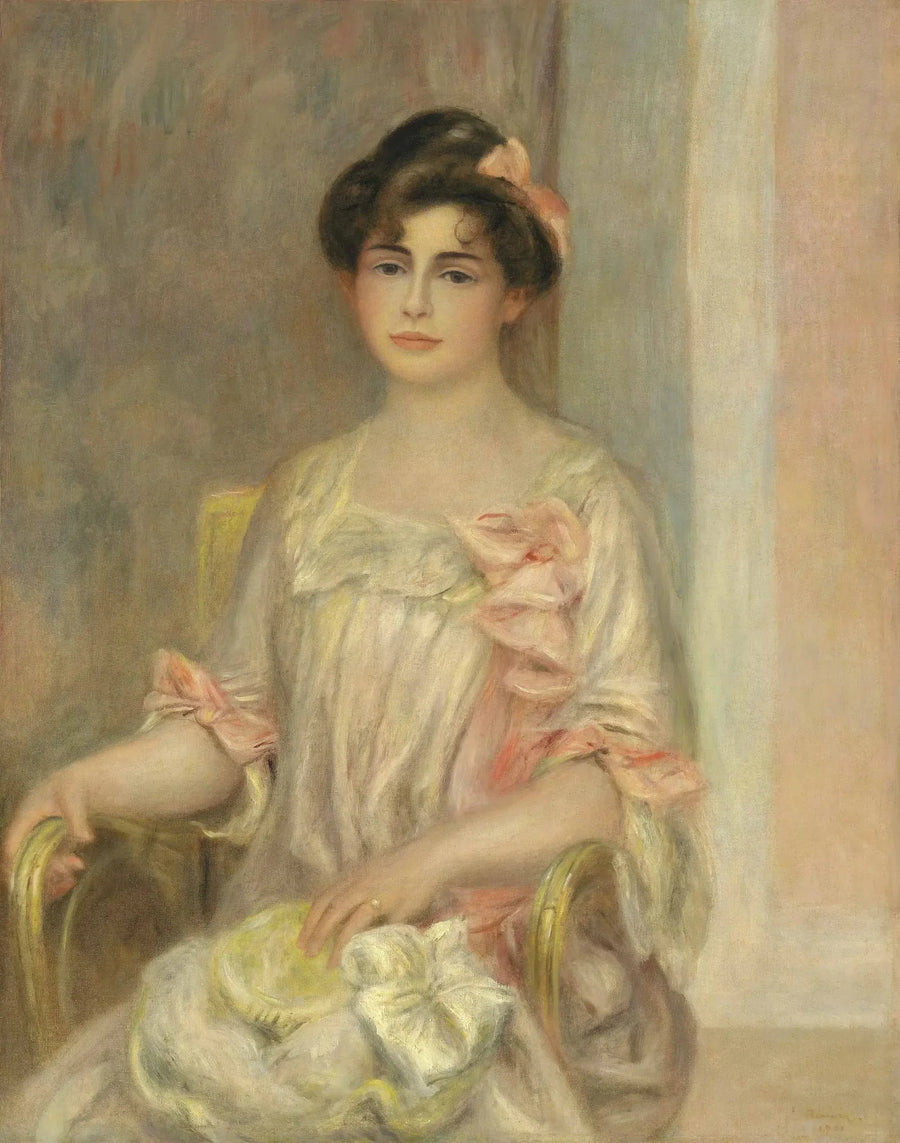 Madame Josse Bernheim-Dauberville Portresi - Pierre-Auguste Renoir