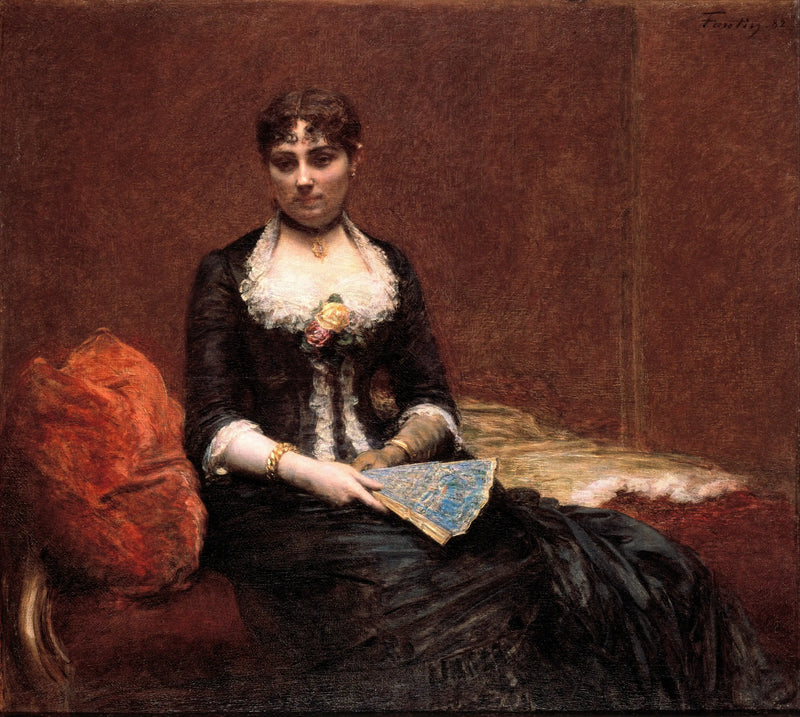 Madame Léon Maître Portresi (Madame Léon Maître Portresi) - Henri Fantin-Latour