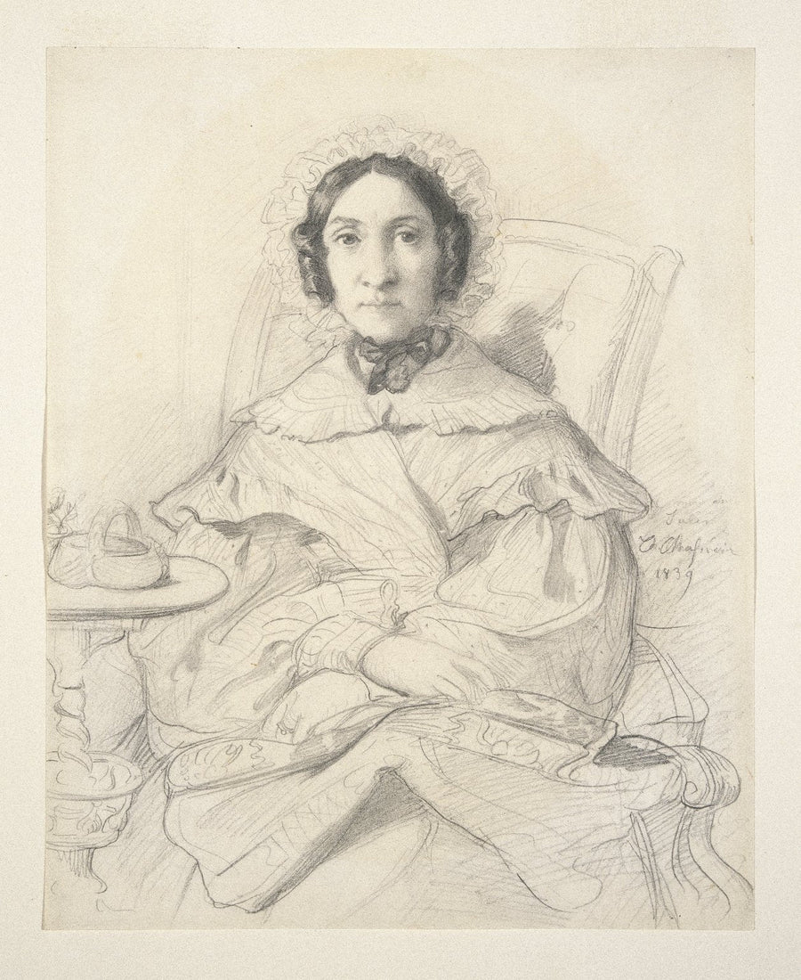 Madame Monnerot Portresi - Théodore Chassériau