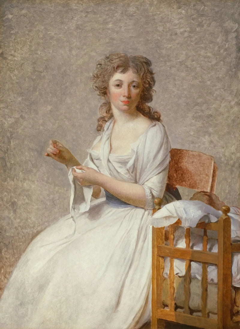 Madame Pastoret Portresi - Jacques-Louis David