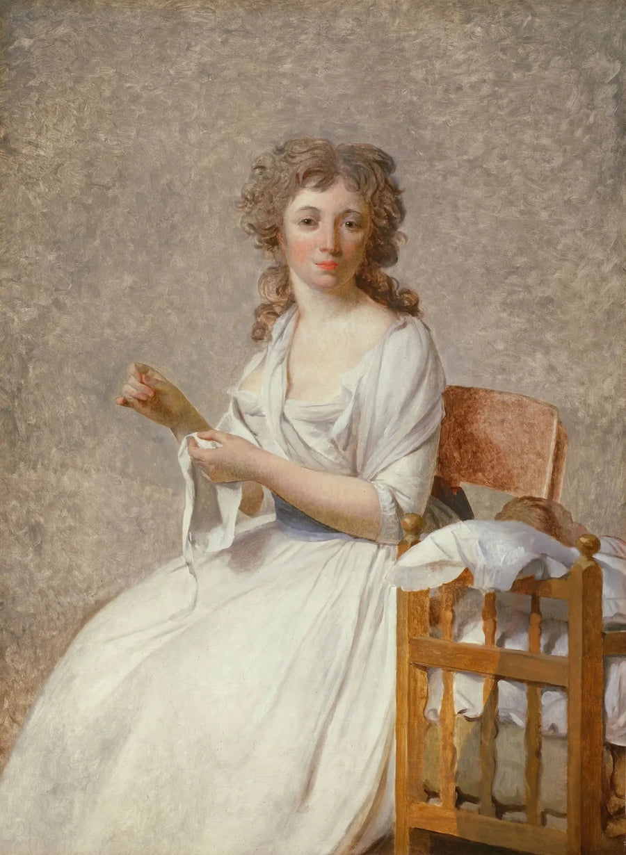 Madame Pastoret Portresi - Jacques-Louis David