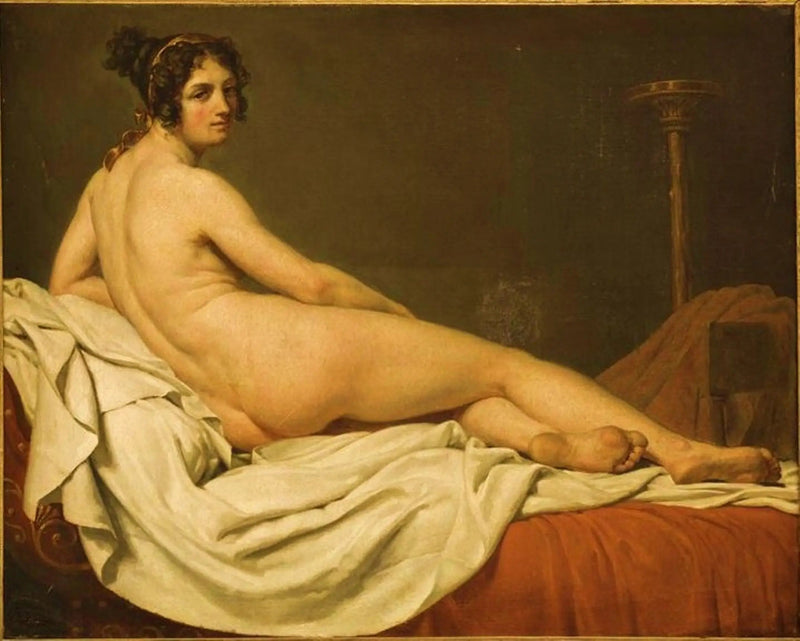 Madame Récamier Portresi - Jacques-Louis David