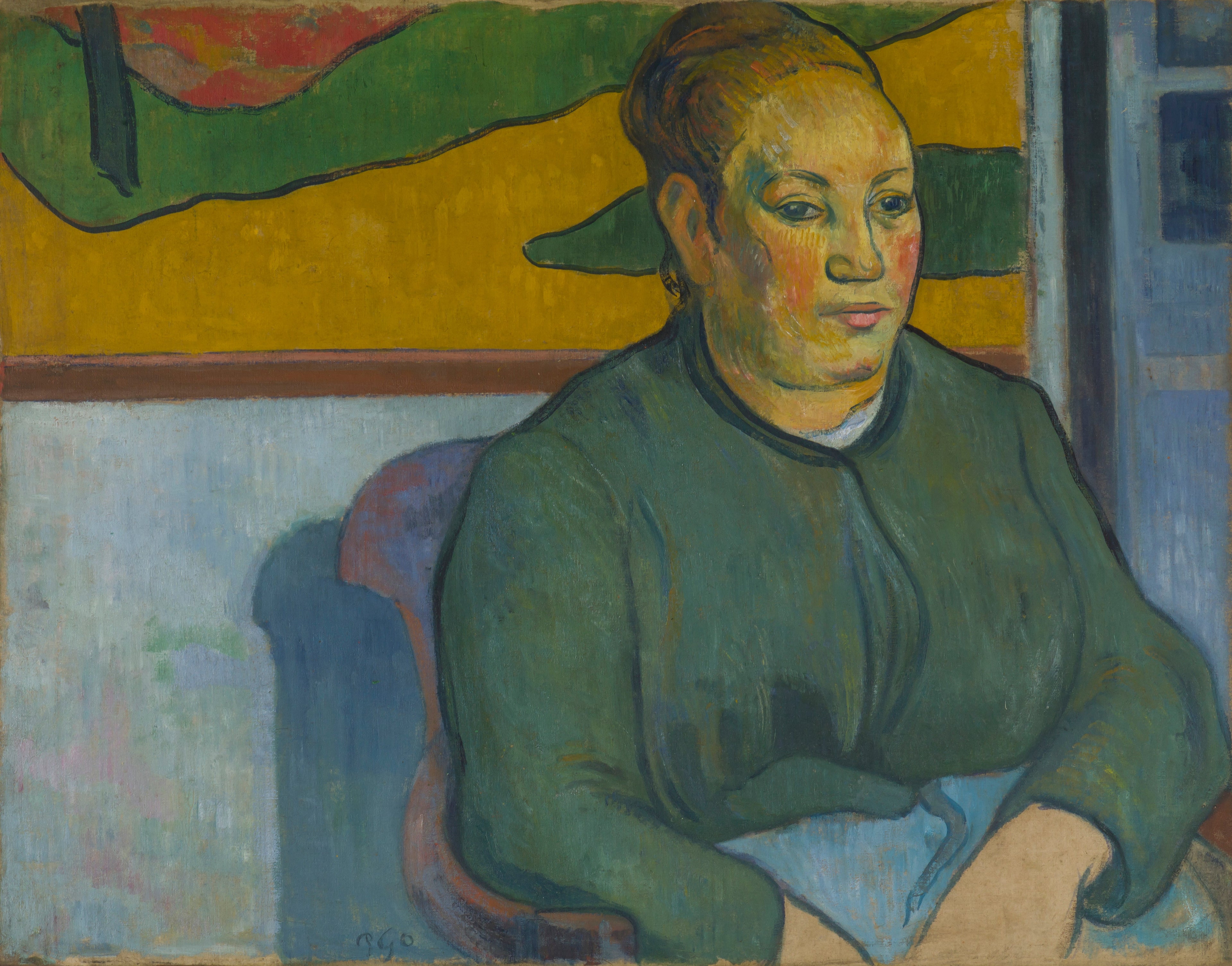Madame Roulin Portresi - Paul Gauguin