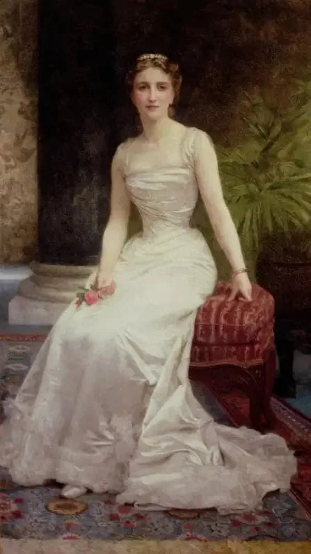Madame Victor Olry Roederer'in Portresi - Bouguereau