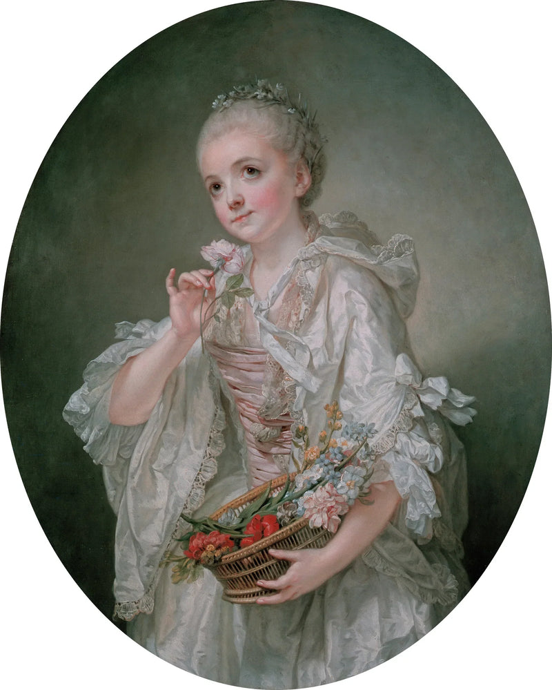 Madeleine Barberie de Courteilles Portresi - Jean-Baptiste Greuze