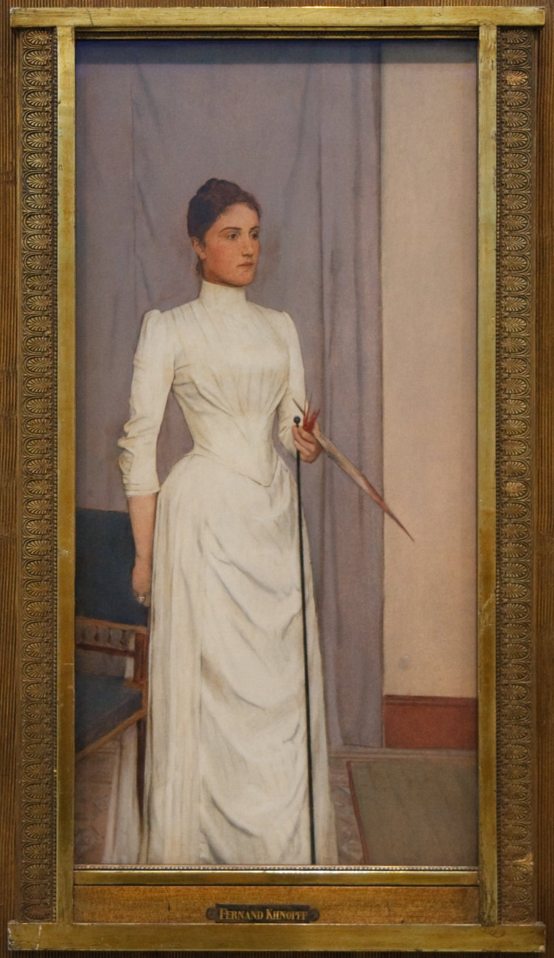 Madeleine Mabille Portresi - Fernand Khnopff