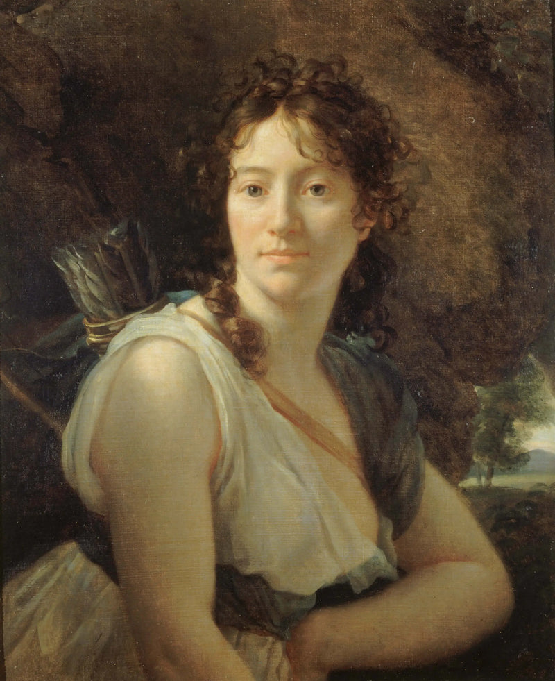 Mademoiselle Duchesnois'in (1777-1835) Portresi, Comédie-Française üyesi, Didon rolünde - François Gérard