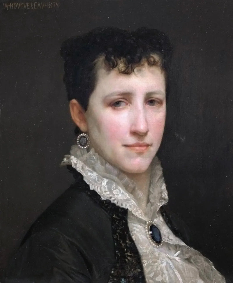 Mademoiselle Elizabeth Gardner Portresi - Bouguereau