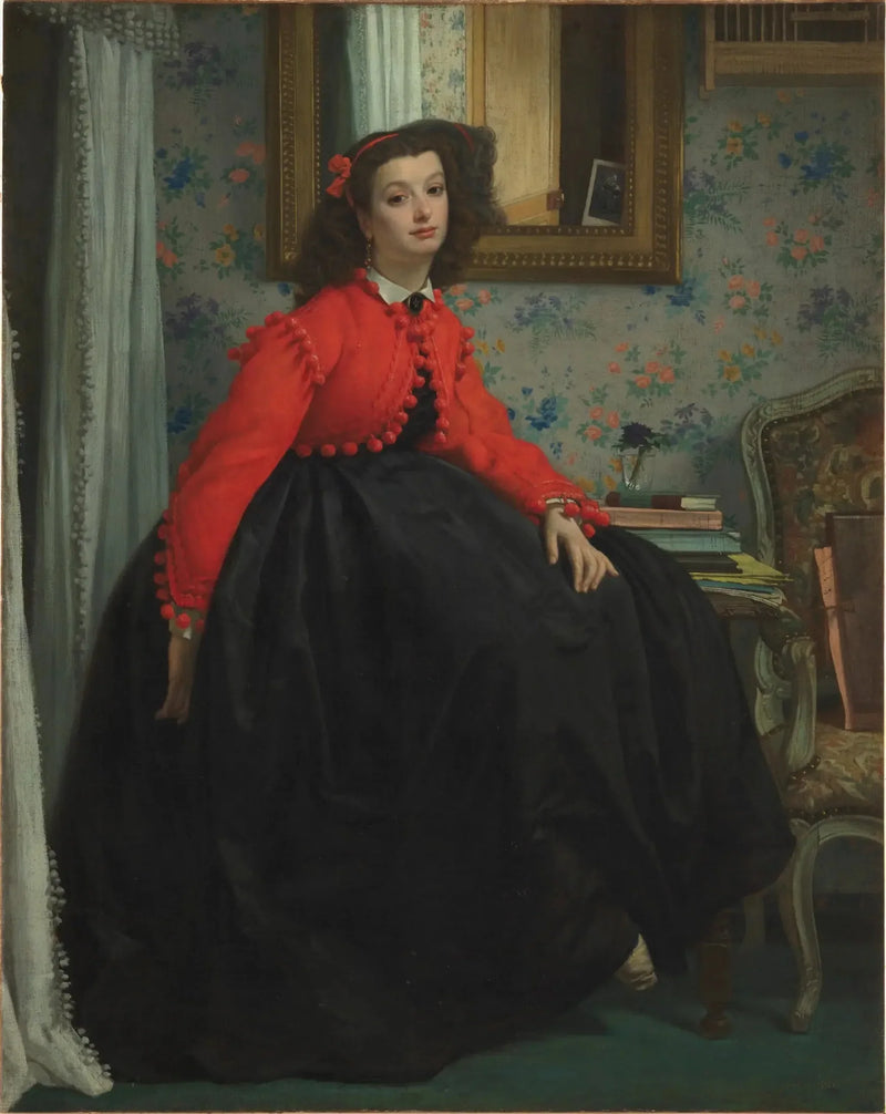Mademoiselle L.L.'nin Portresi - James Tissot