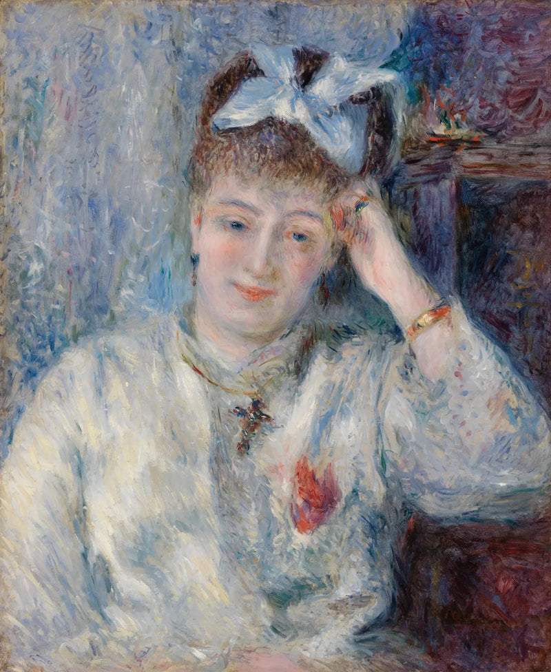 Mademoiselle Marie Murer'in Portresi (Mademoiselle Marie Murer'in Portresi) - Pierre-Auguste Renoir