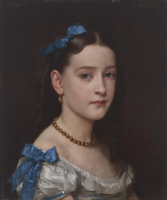 Mademoiselle Martha Hoskier Portresi - Bouguereau
