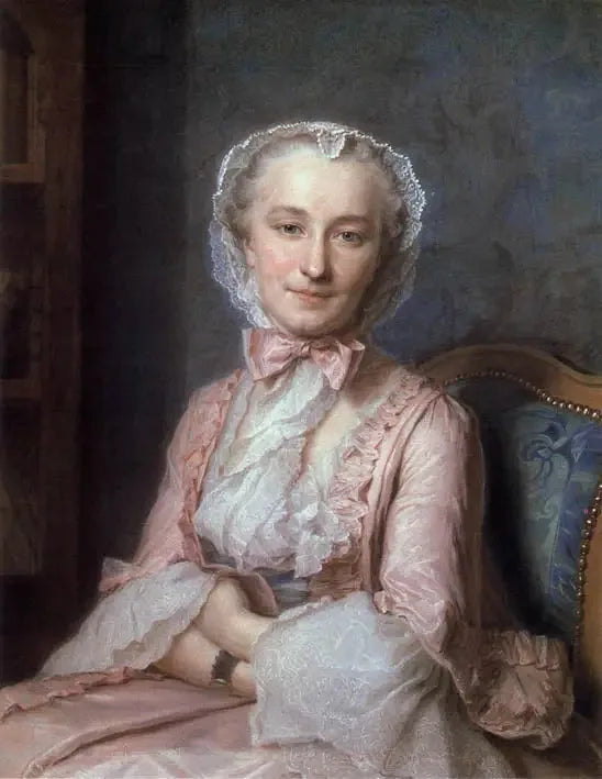 Mademoiselle Sallé Portresi - Maurice-Quentin de La Tour