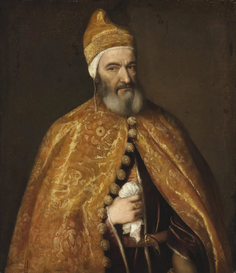 Venedik Dükü Marcantonio Trevisan Portresi - Titian