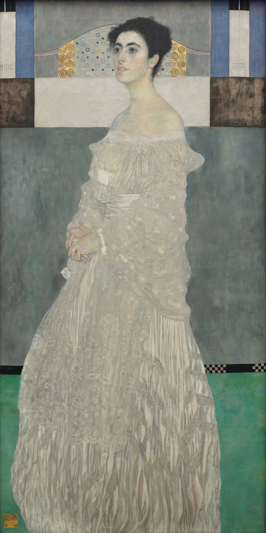 Margarethe Stonborough-Wittgenstein Portresi - Gustav Klimt
