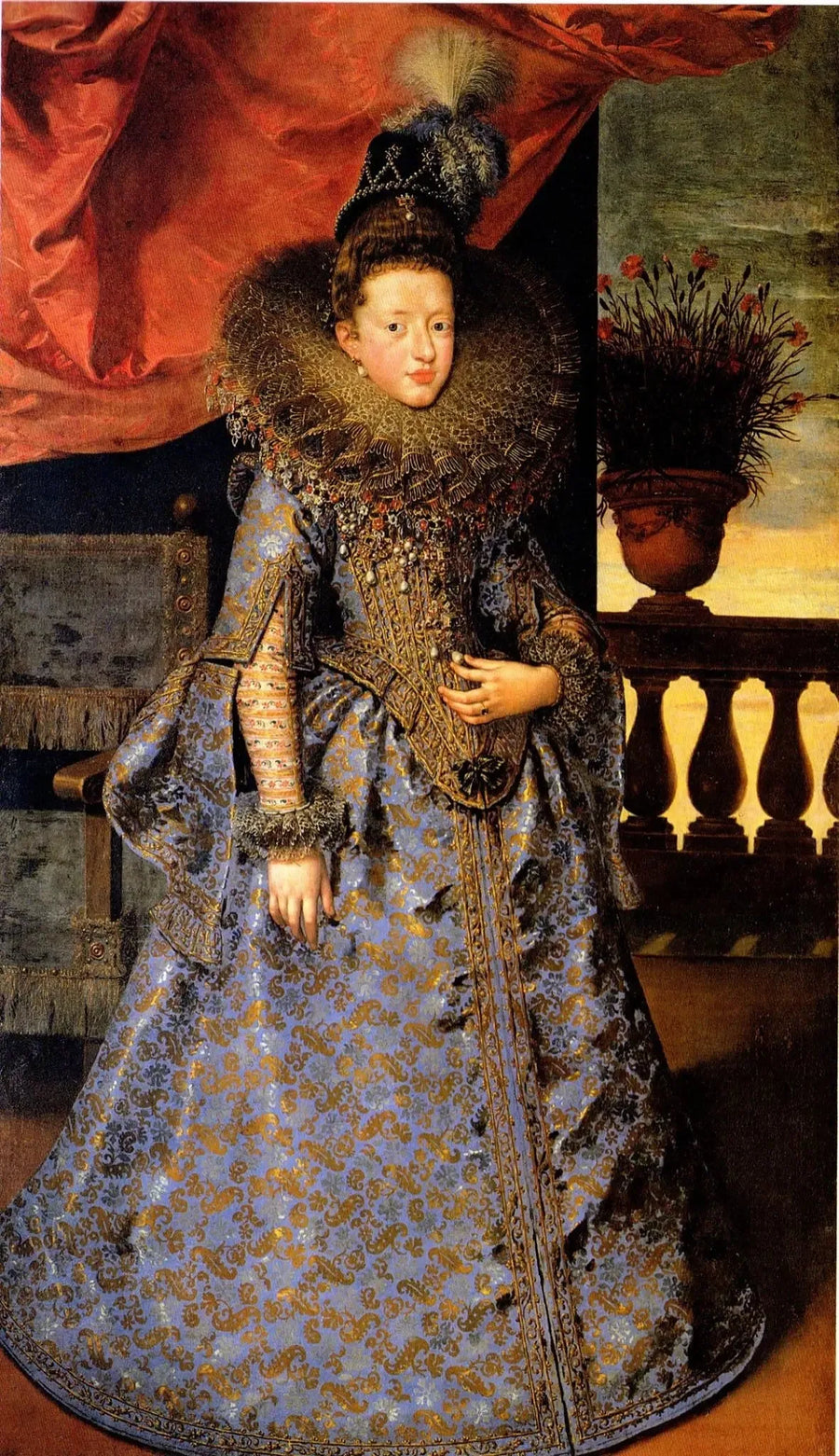 Mantova Prensesi Margherita Gonzaga'nın Portresi (1591–1632) - Frans Pourbus the Younger