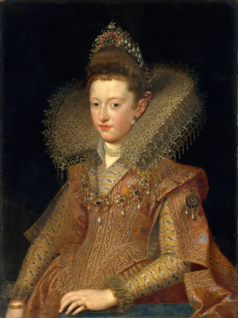 Gonzague Marguerite Portresi (1591-1632), Mantova Prensesi - Frans Pourbus the Younger
