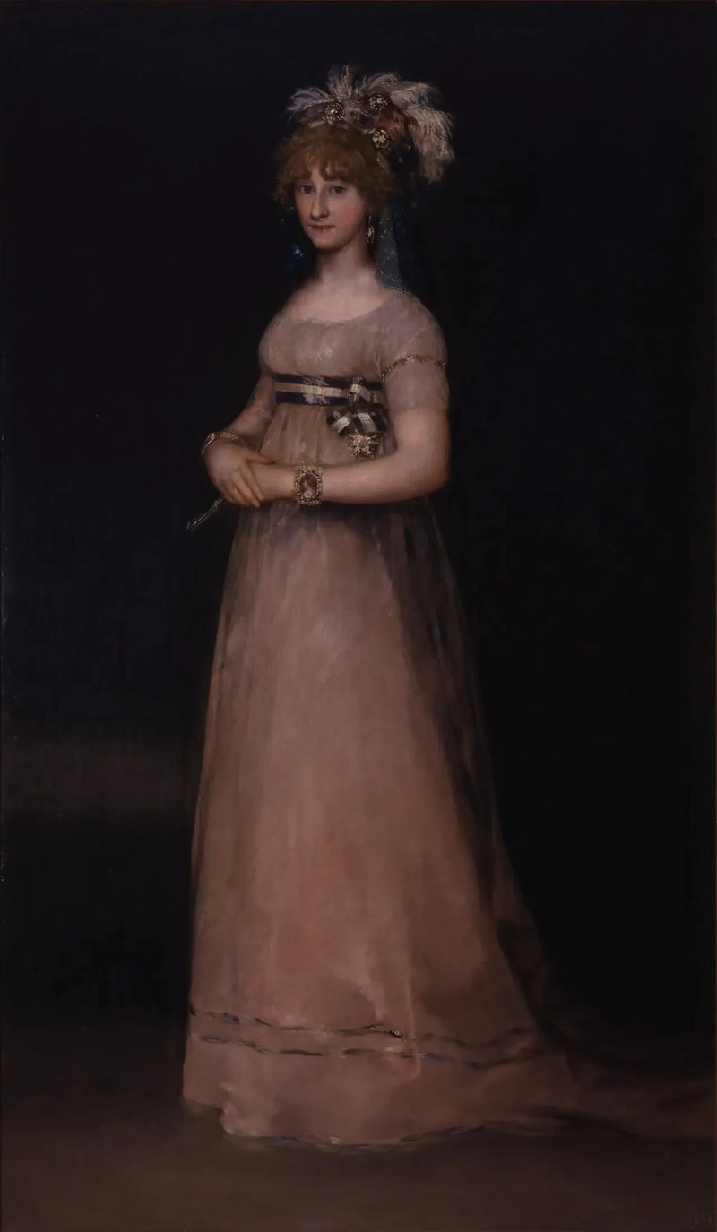 María Luisa de Borbón y Vallabriga Portresi - Francisco de Goya