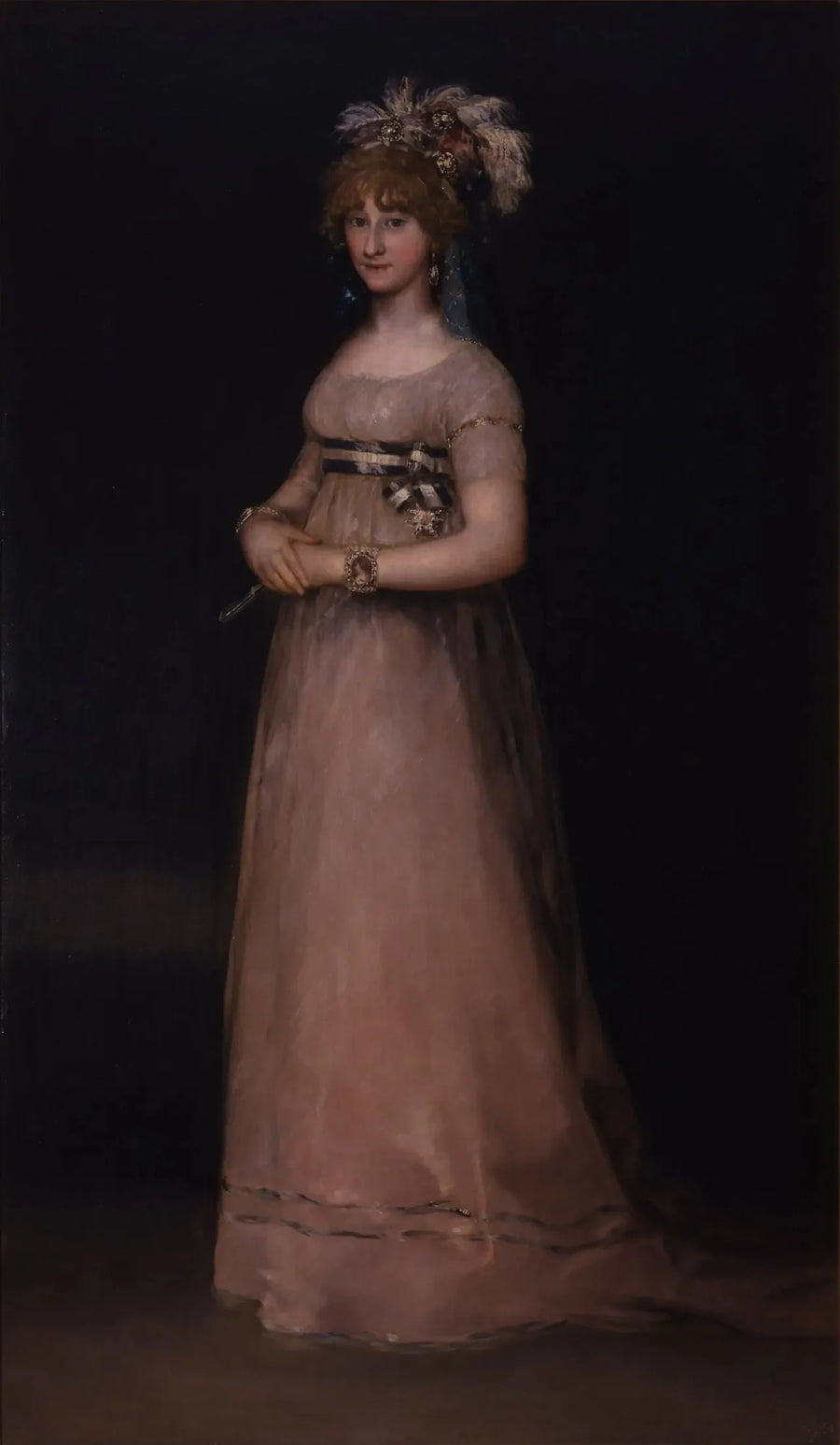 María Luisa de Borbón y Vallabriga Portresi - Francisco de Goya