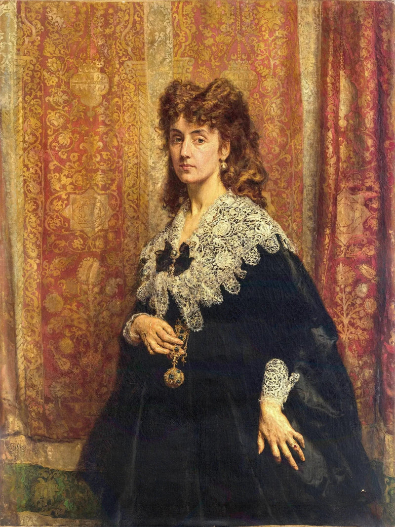 Maria Pusłowska Portresi (1845-1926) - Jan Matejko