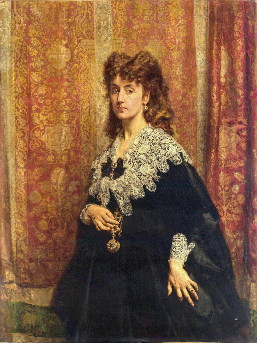 Maria Pusłowska Portresi (1845-1926) - Jan Matejko