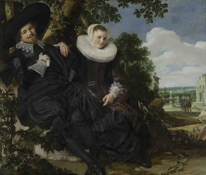 İsaac Massa ve Beatrix van der Laen'in Muhtemel Düğün Portresi - Frans Hals