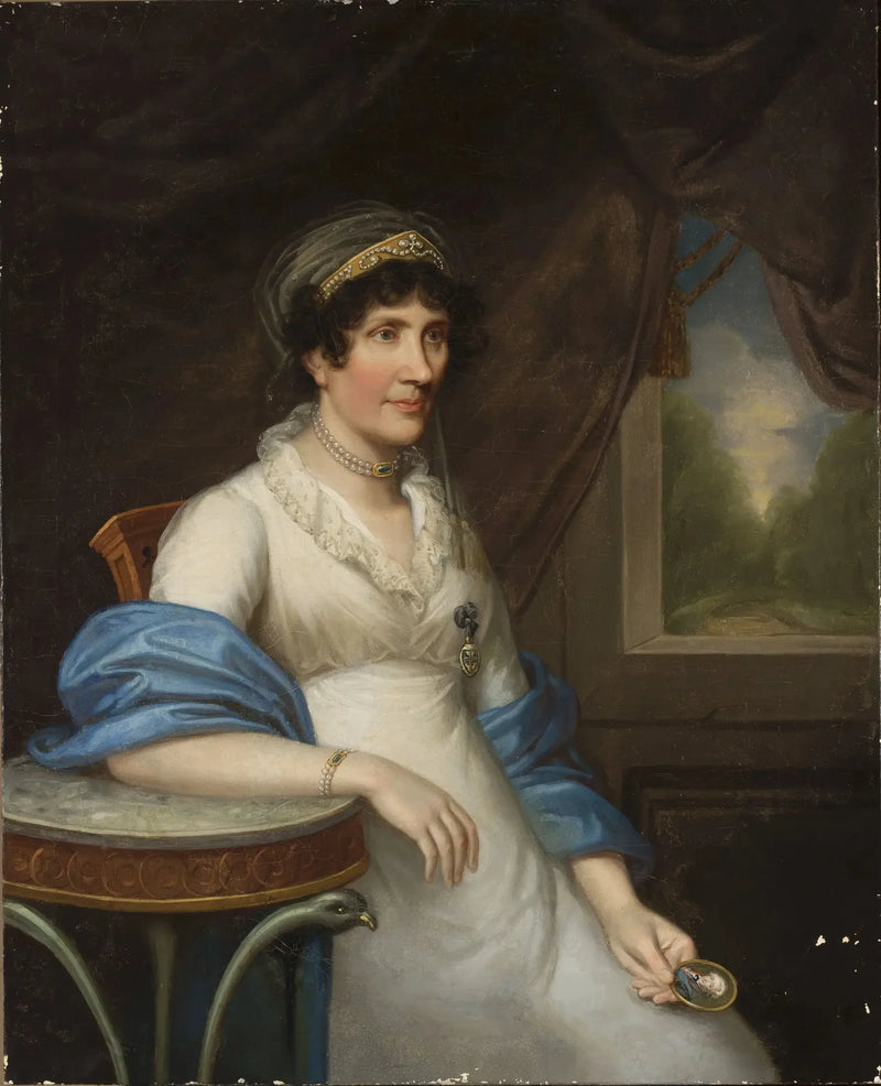 Marianna Dembińska doğumlu Moszyńska portresi - Joseph Karl Stieler