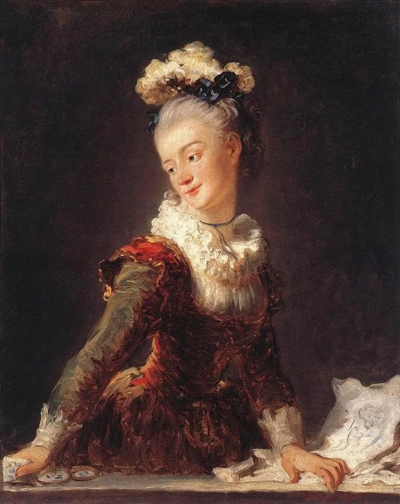 Marie-Anne-Éléonore Kontesi de Grave Portresi (1730-1807) - Jean-Honoré Fragonard