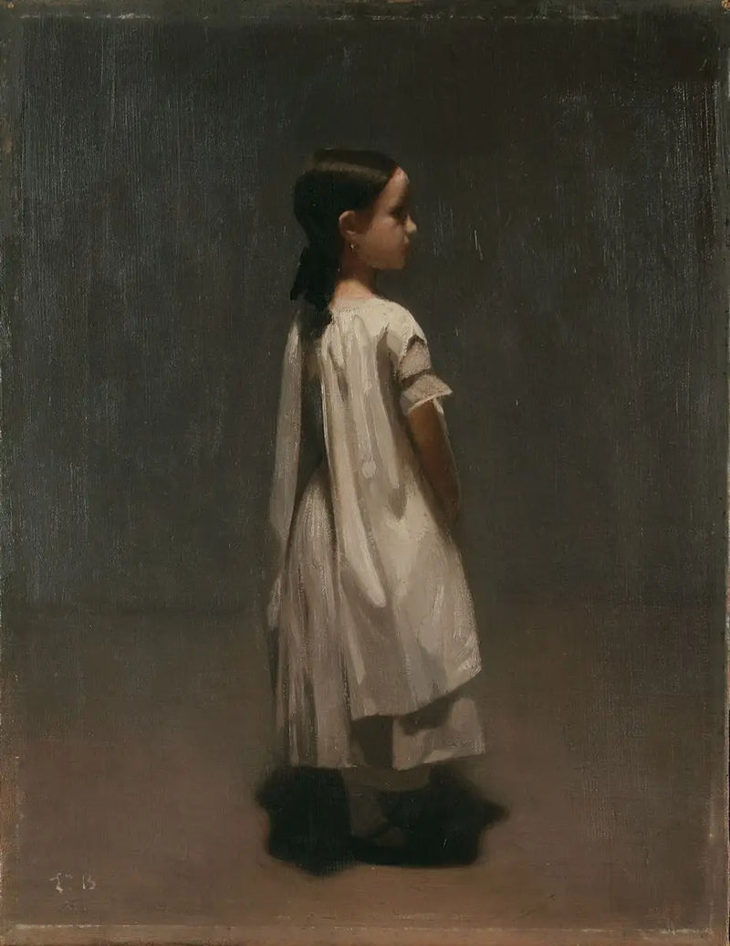 Marie Bonnat, sanatçının kardeşi portresi - Léon Bonnat