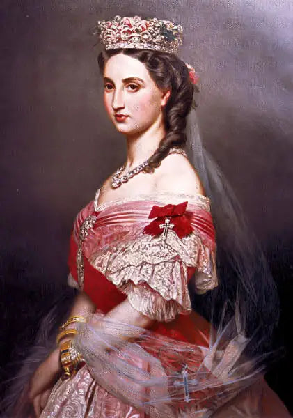 Portrait de Marie-Charlotte de Belgique impératrice du Mexique - Franz Xaver Winterhalter - Alpha Reproduction