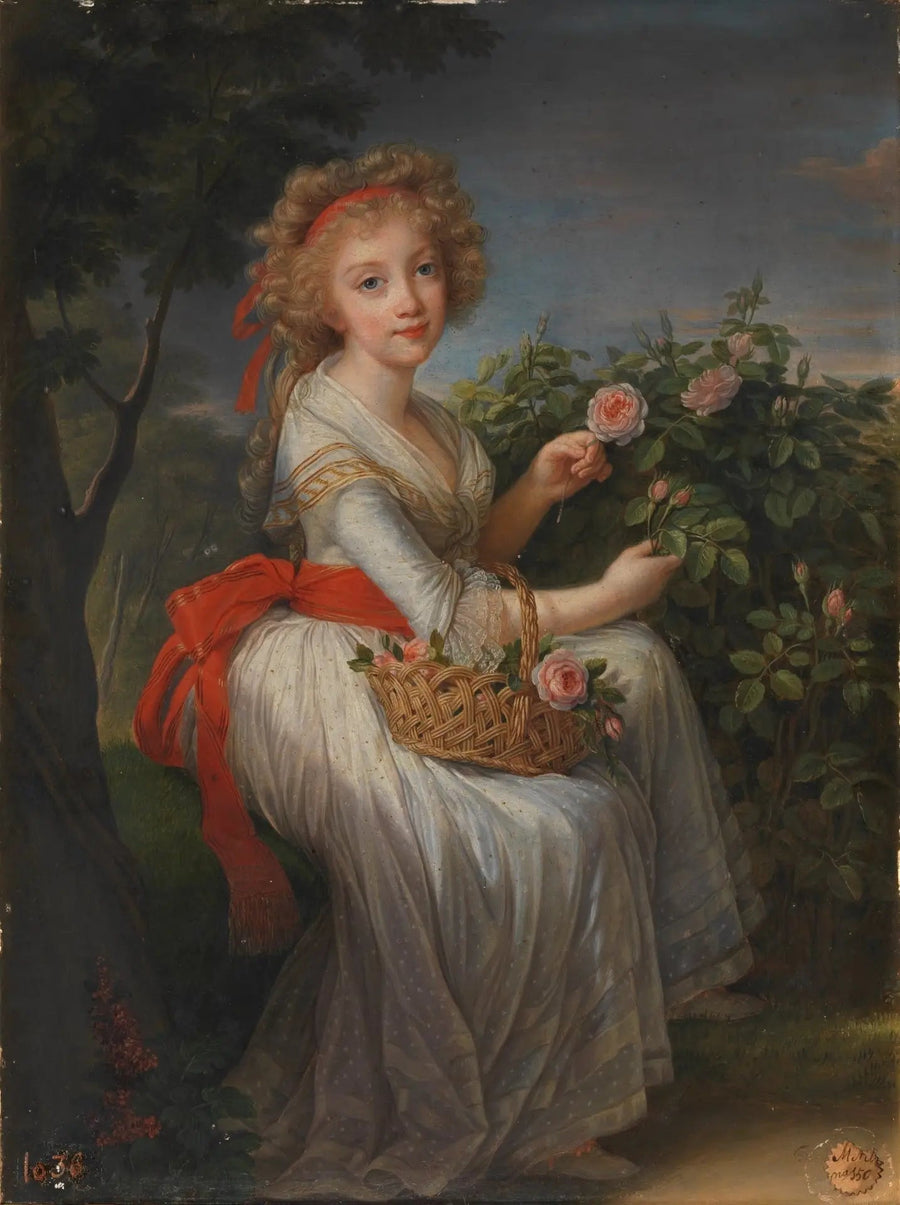 Napoli ve Sicilya Marie-Christine Portresi - Élisabeth Vigée Le Brun