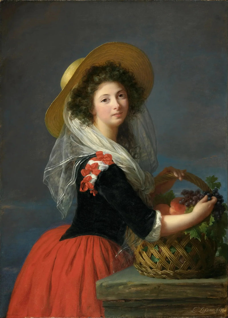 Marie Gabrielle de Gramont, Caderousse Düşesi Portresi - Élisabeth Vigée Le Brun