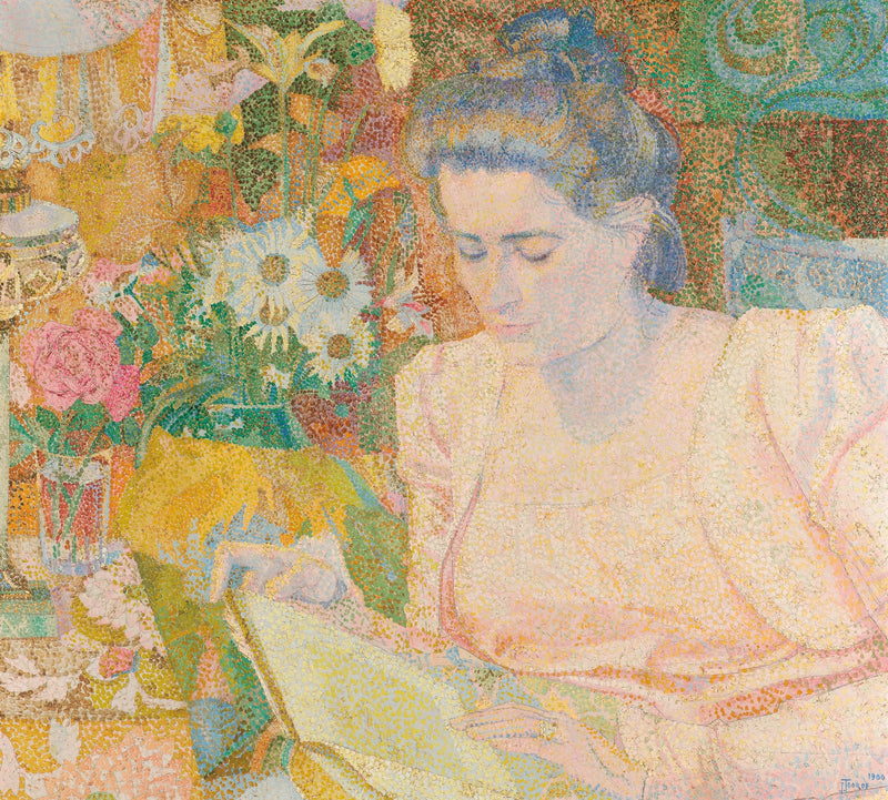 Marie Jeanette de Lange Portresi - Jan Toorop