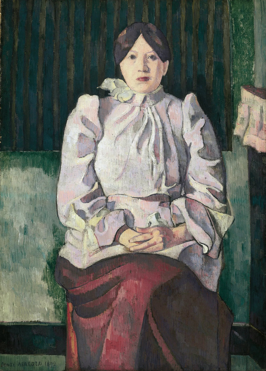 Marie Lemasson Portresi - Émile Bernard