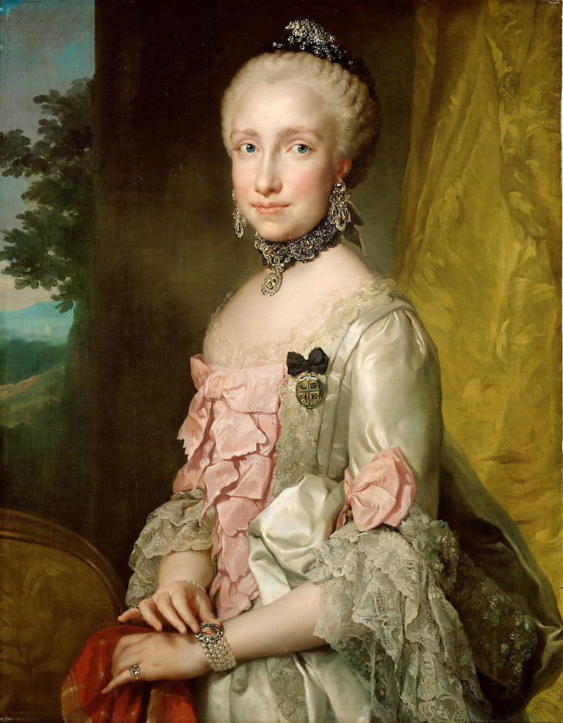 İspanya Marie-Louise Portresi - Anton Raphael Mengs