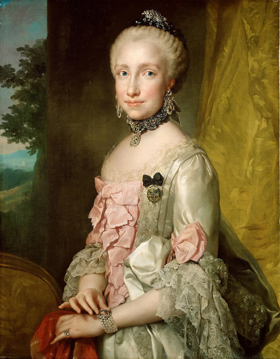 İspanya Marie-Louise Portresi - Anton Raphael Mengs