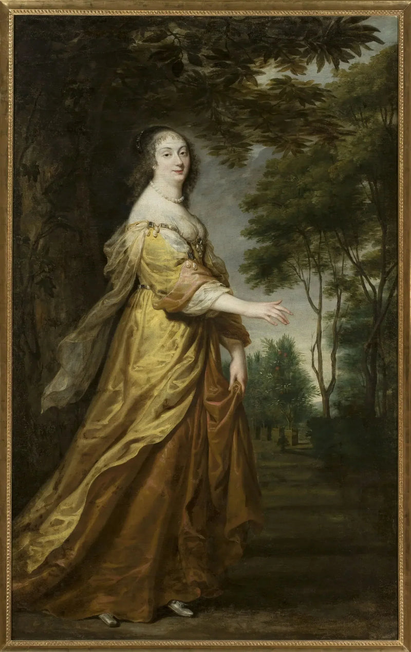 Marie Louise Gonzague de Nevers Portresi - Juste d'Egmont