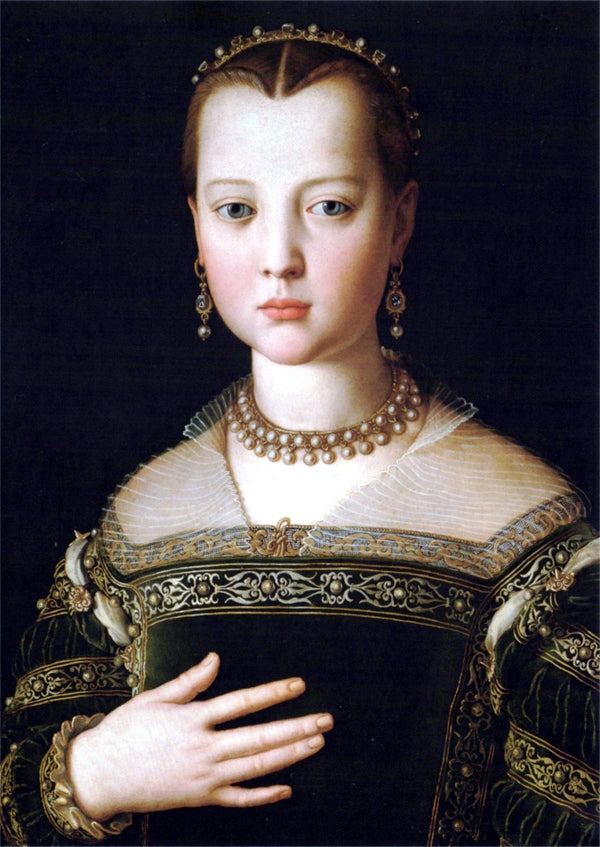 Portrait de Marie de Médicis - Bronzino - Alpha Reproduction